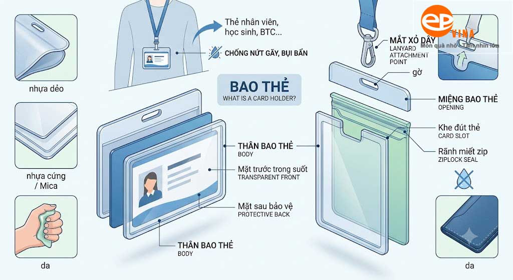 Bao thẻ (bao đựng thẻ) là vật dụng được dùng để bọc ngoài