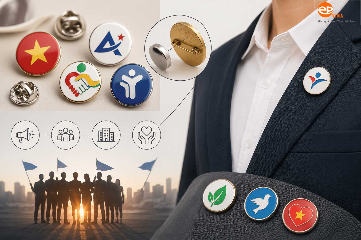 Pin cài áo là gì?