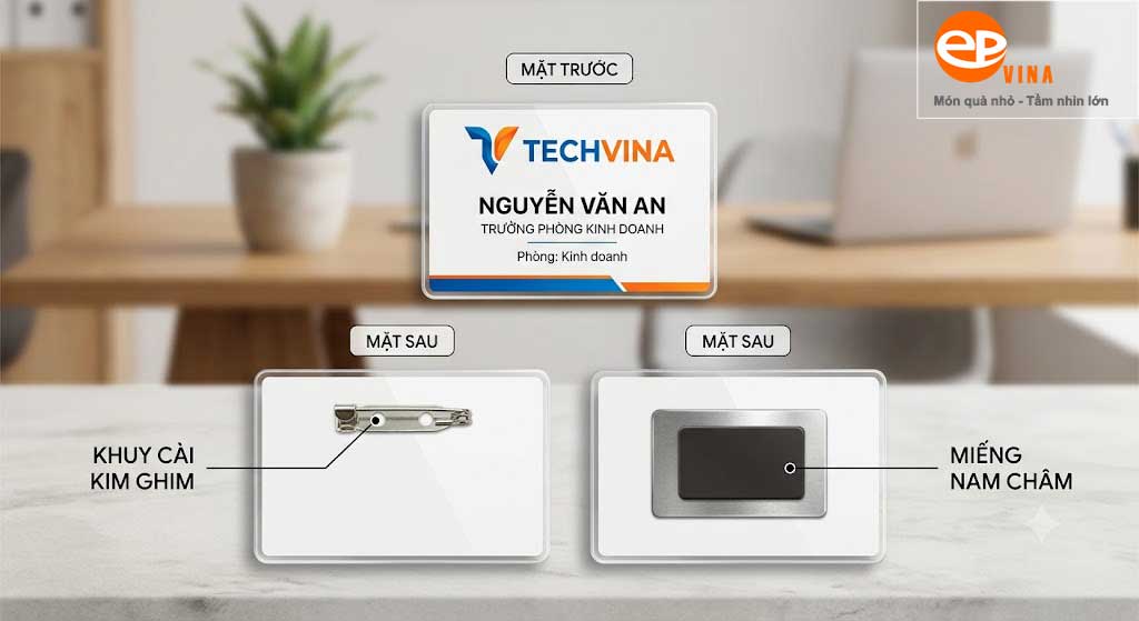 Thẻ tên nhựa là gì?
