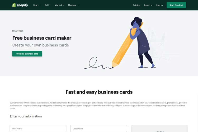 Phần mềm thiết kế thẻ nhân viên Free Business Card Maker hoạt động miễn phí, thao tác dễ dàng